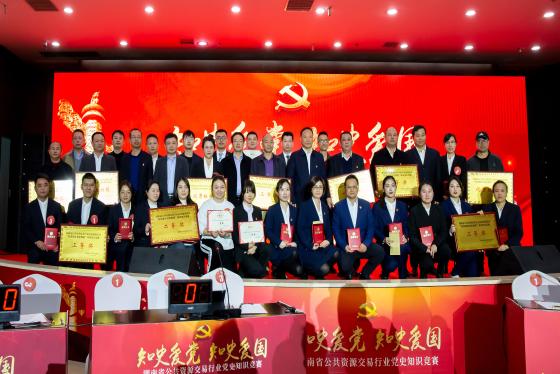 曾胜出席全省交易系统党史知识竞赛活动并做讲话
